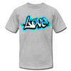 Love Graffiti T-Shirt - heather gray