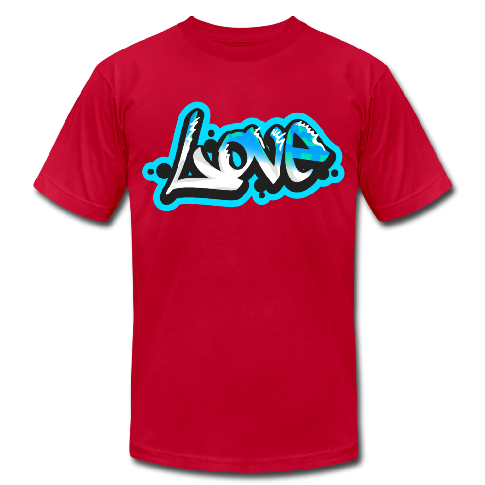 Love Graffiti T-Shirt - red