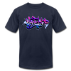 Hip Hop Graffiti T-Shirt - navy