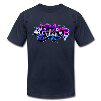 Hip Hop Graffiti T-Shirt - navy