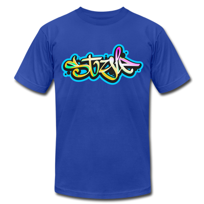 Style Graffiti T-Shirt - royal blue