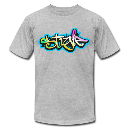 Style Graffiti T-Shirt - heather gray