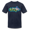 Style Graffiti T-Shirt - navy