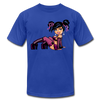 Cartoon Girl T-Shirt - royal blue