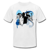 Abstract Hip Hop T-Shirt - white