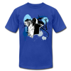 Abstract Hip Hop T-Shirt - royal blue