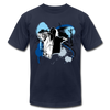 Abstract Hip Hop T-Shirt - navy