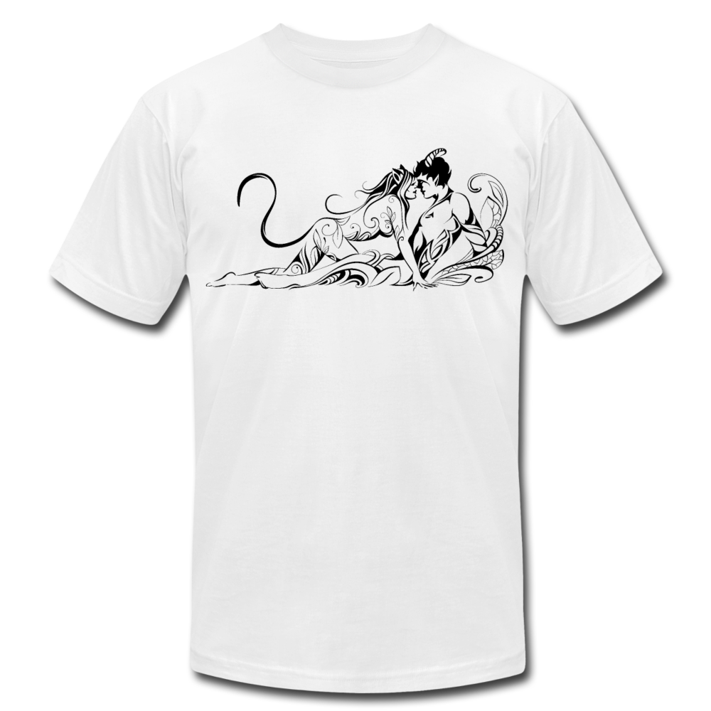 Tribal Maori Lovers T-Shirt - white