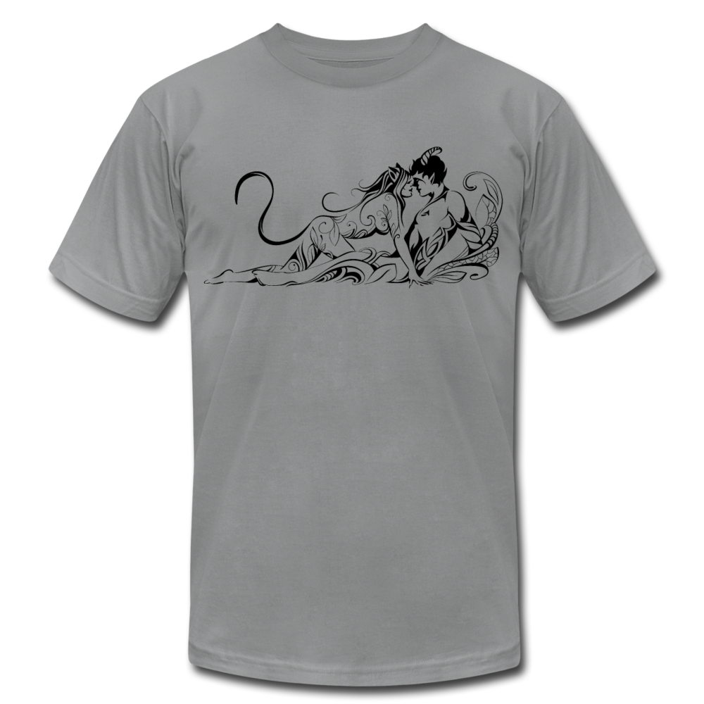 Tribal Maori Lovers T-Shirt - slate