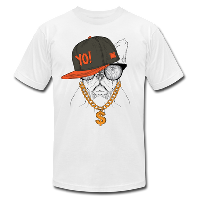Hip Hop French Bulldog T-Shirt - white