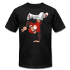 Monkey Hand Stand T-Shirt - black