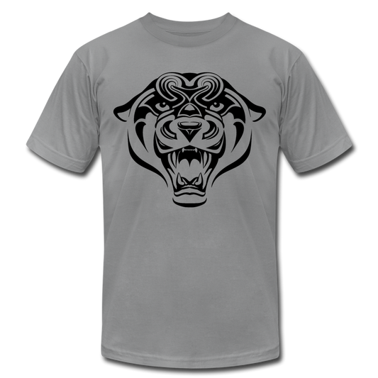 Tribal Maori Jungle Cat T-Shirt - slate