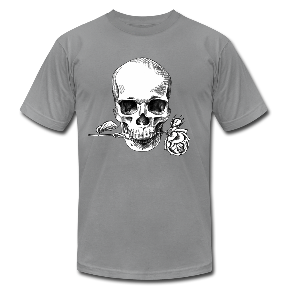 Skull Rose T-Shirt - slate