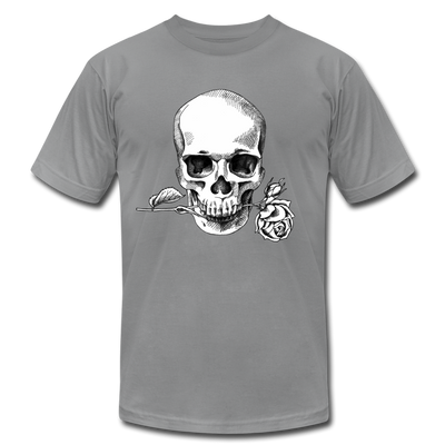 Skull Rose T-Shirt - slate