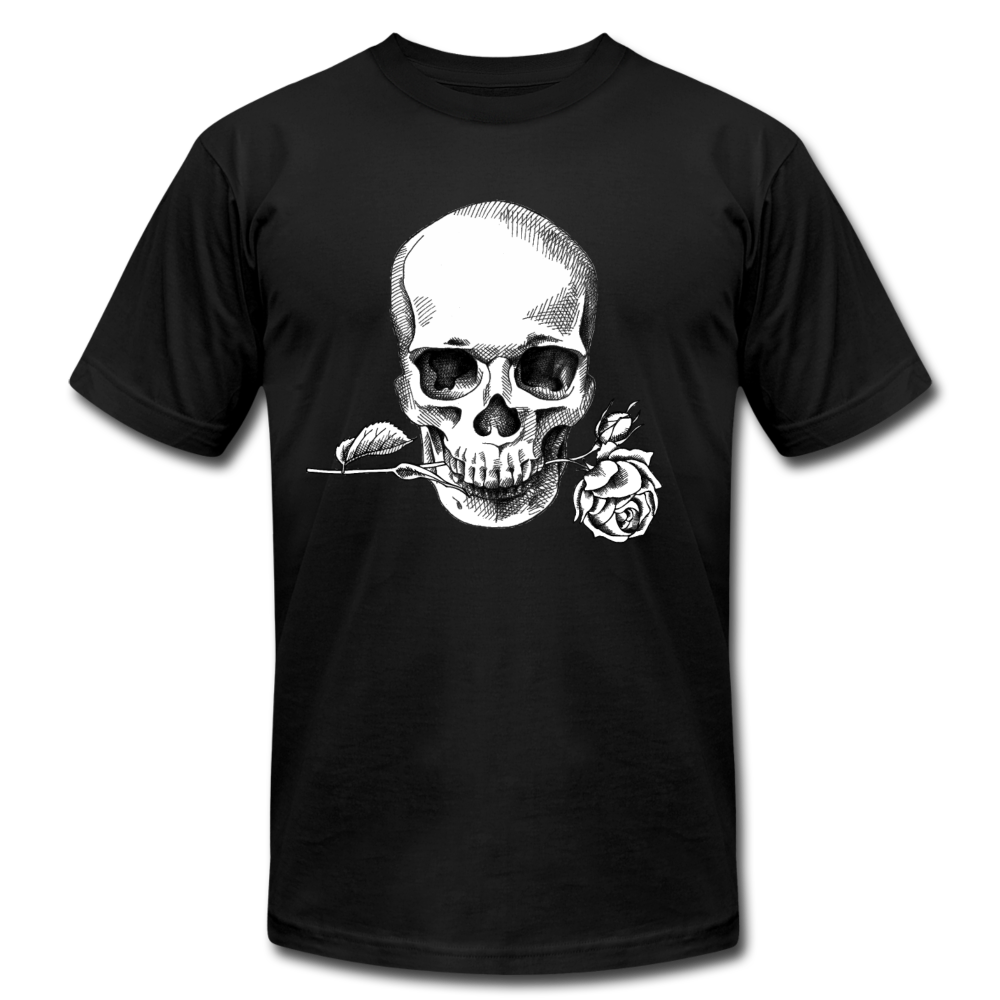 Skull Rose T-Shirt - black