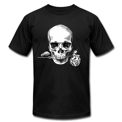 Skull Rose T-Shirt - black