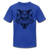 Tribal Maori Wolf T-Shirt - royal blue