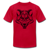 Tribal Maori Wolf T-Shirt - red