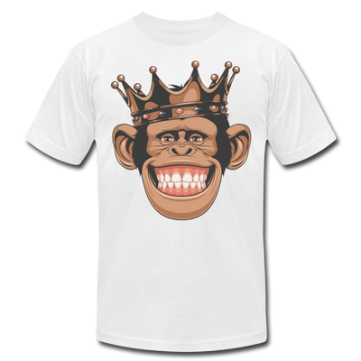 Monkey Crown T-Shirt - white
