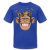 Monkey Crown T-Shirt - royal blue