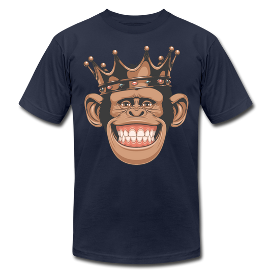 Monkey Crown T-Shirt - navy