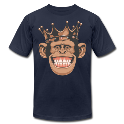 Monkey Crown T-Shirt - navy