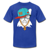 Hip Hop French Bulldog T-Shirt - royal blue