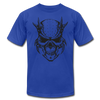 Demon Skull T-Shirt - royal blue