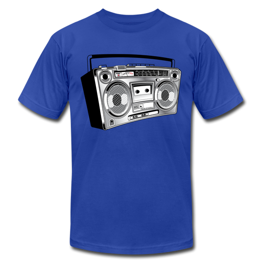Boombox T-Shirt - royal blue