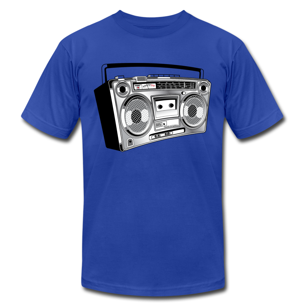 Boombox T-Shirt - royal blue