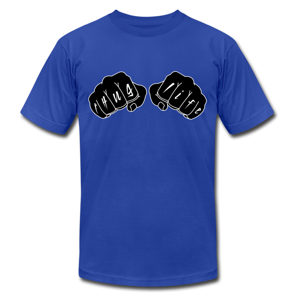 Thug Life T-Shirt - royal blue