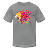 Abstract Lion T-Shirt - slate