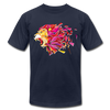 Abstract Lion T-Shirt - navy
