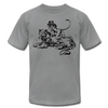 Tribal Maori Jungle Cat Woman T-Shirt - slate