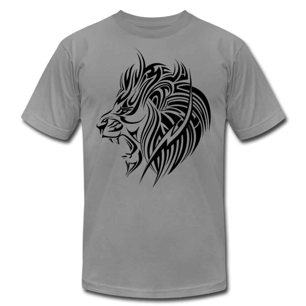 Tribal Maori Lion T-Shirt - slate