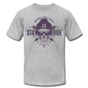 Gangster Skull T-Shirt - heather gray