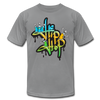Hip Hop Graffiti T-Shirt - slate