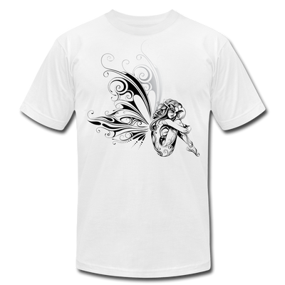 Tribal Maori Fairy Girl T-Shirt - white