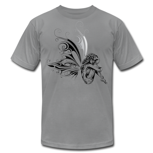 Tribal Maori Fairy Girl T-Shirt - slate