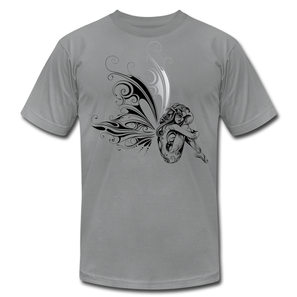 Tribal Maori Fairy Girl T-Shirt - slate