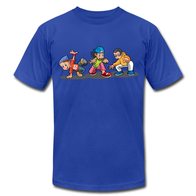 Hip Hop Cartoon Kids T-Shirt - royal blue