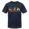 Hip Hop Cartoon Kids T-Shirt - navy