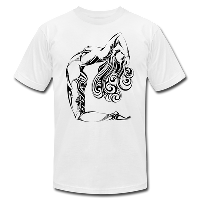 Tribal Maori Girl T-Shirt - white