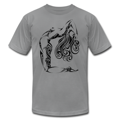 Tribal Maori Girl T-Shirt - slate