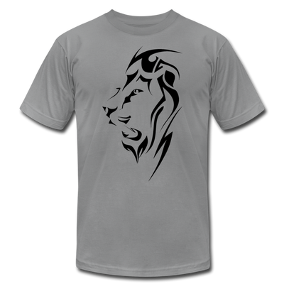 Tribal Maori Lion T-Shirt - slate