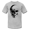 Skull T-Shirt - heather gray