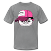 Hipster Penguin Head T-Shirt - slate