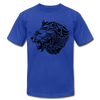 Tribal Maori Lion T-Shirt - royal blue
