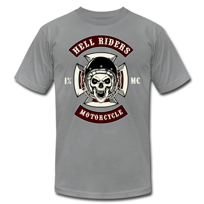 Hell Riders Skull T-Shirt - slate