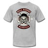 Hell Riders Skull T-Shirt - heather gray